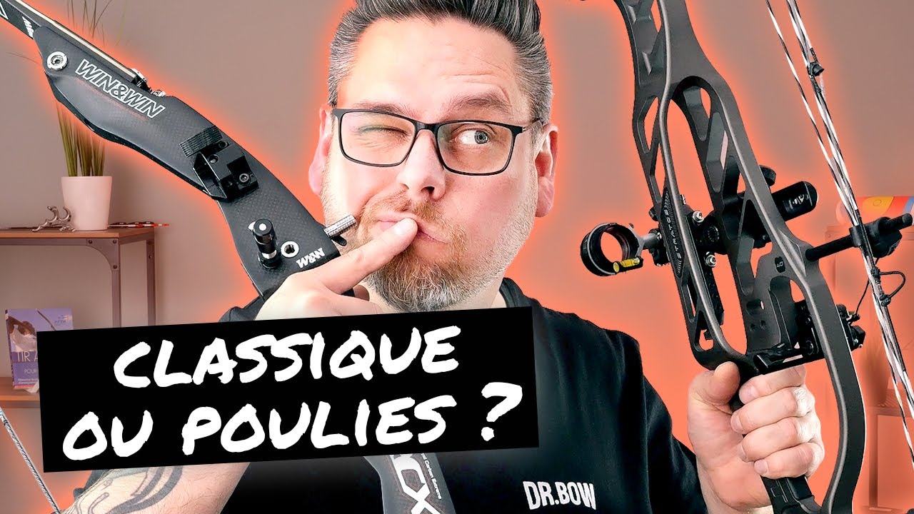 Choisir entre un arc classique ou un arc à poulies ? Pas si difficile...