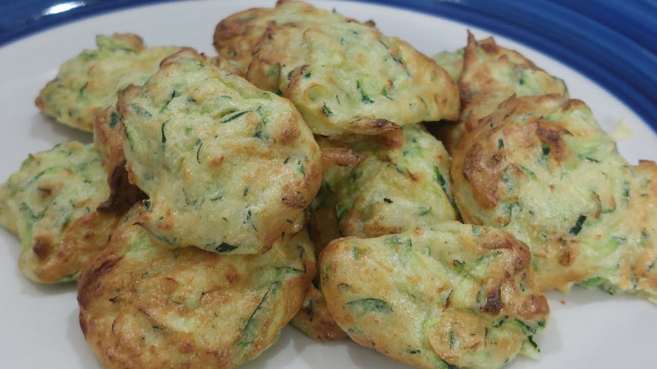 FRITTELLE DI ZUCCHINE/NO OIL/AIR FRYER