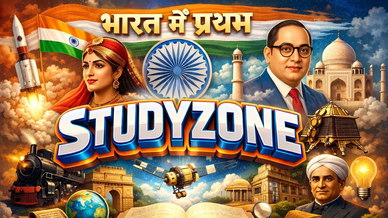 📕भारत मे प्रथम // Bharat Me Pratham #gk #studytips #ytshorts
