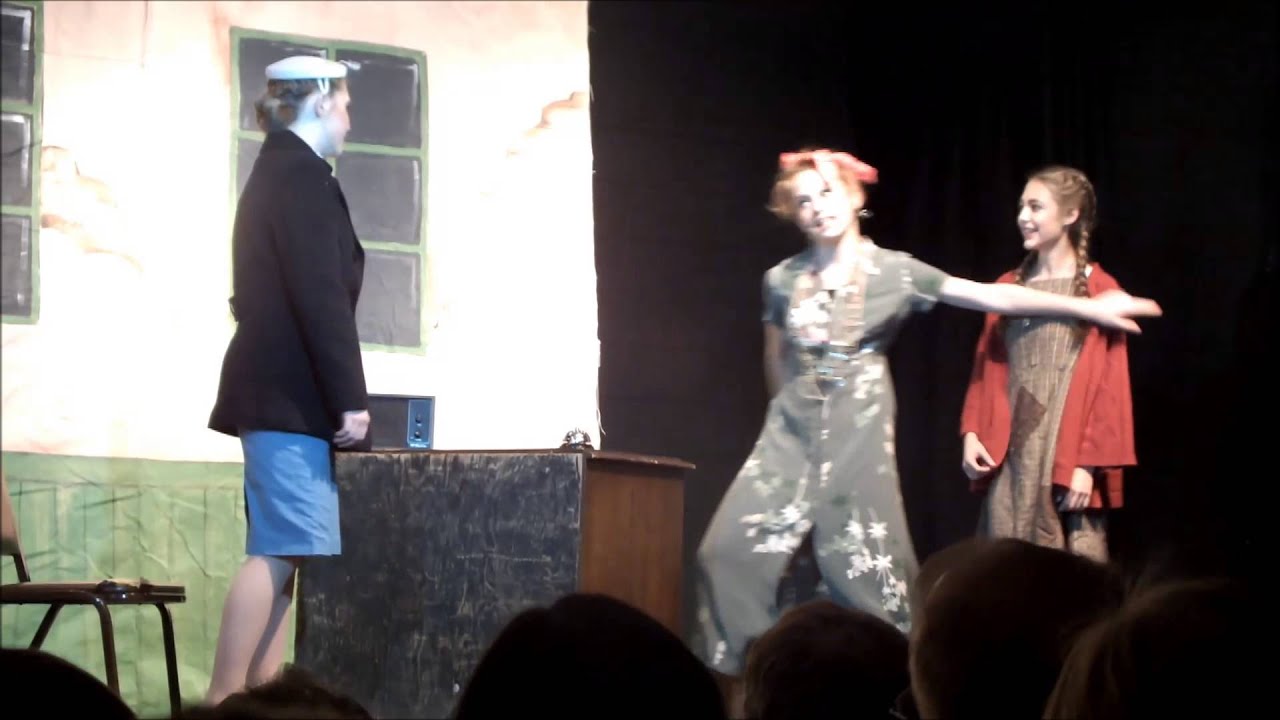Grace Meets Miss Hannigan and Annie