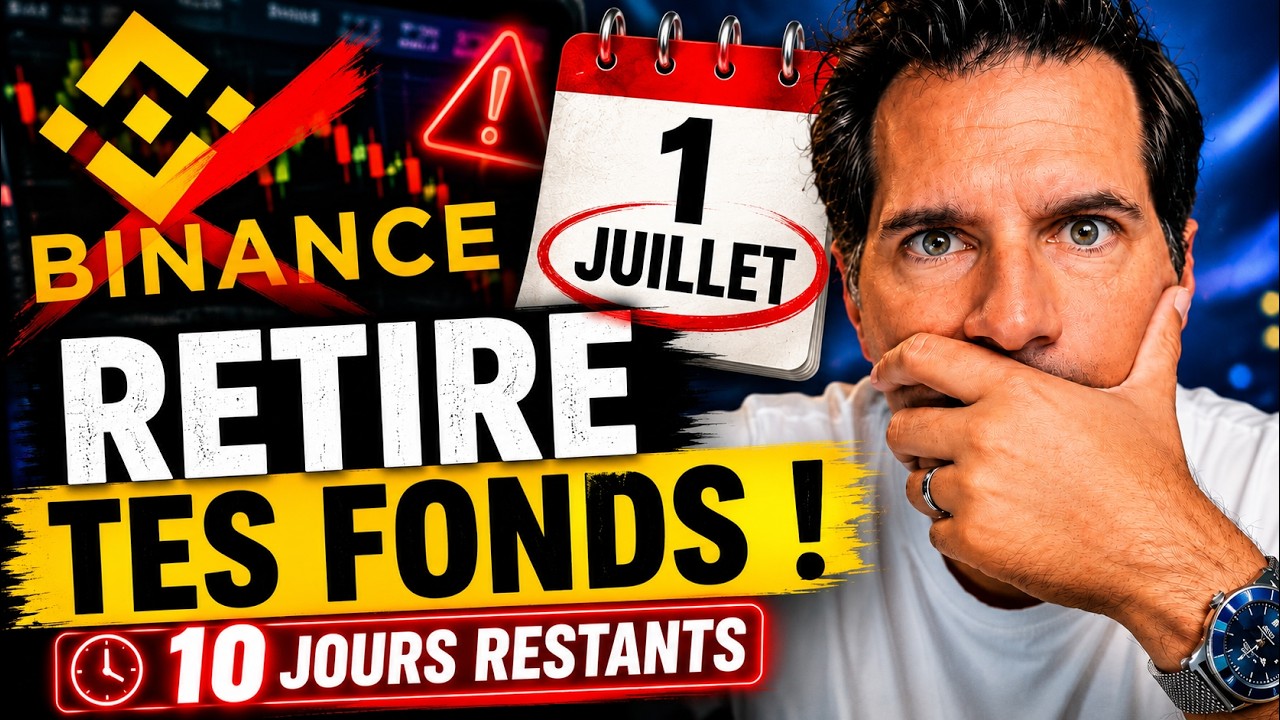 🚨 URGENT - Binance n'a plus que 9 jours (et toi aussi)