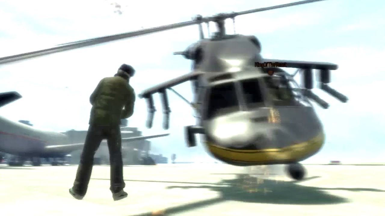 GTA IV: Multiplayer Moments - Chopper vs. Human
