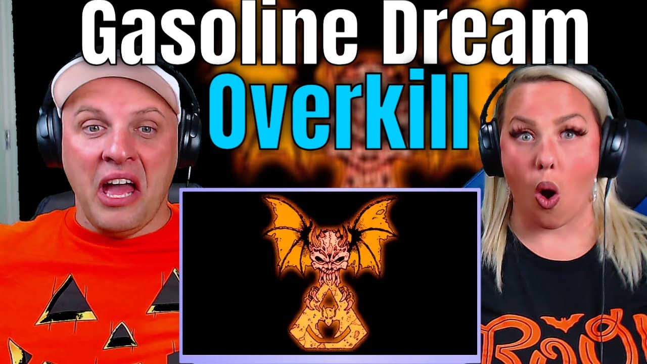 Реакция на Overkill - Gasoline Dream (лирическое видео) THE WOLF HUNTERZ РЕАКЦИИ