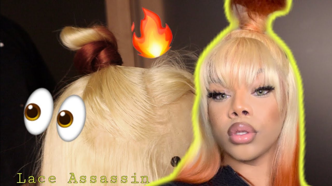 Top Knot& Fringe bangs WIG  SLAY | Lace Assassin Ft. Supernova Hair