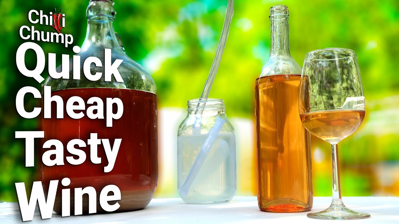 Supermarket Juice Wine - Cheap & Easy