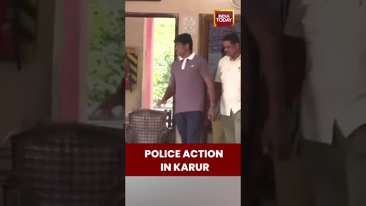 Karur Stampede Case: Police Arrest Vijay&rsquo;s TVK Functionaries | Tamil Nadu