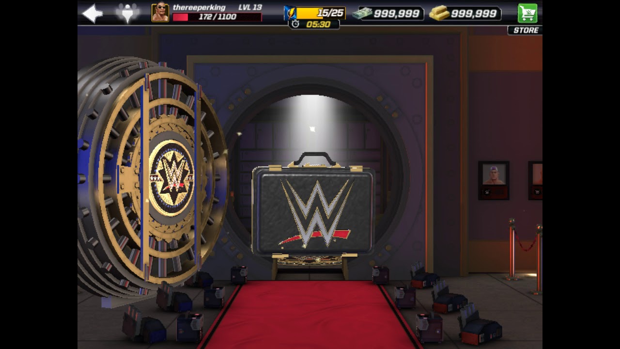 Open all 10 premium lootcase wwe mayhem