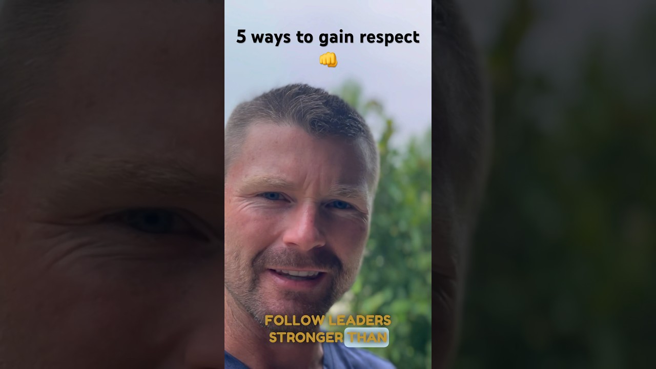 5 ways leaders can gain respect. #leadership #respect #lead #success #mindset #motivation