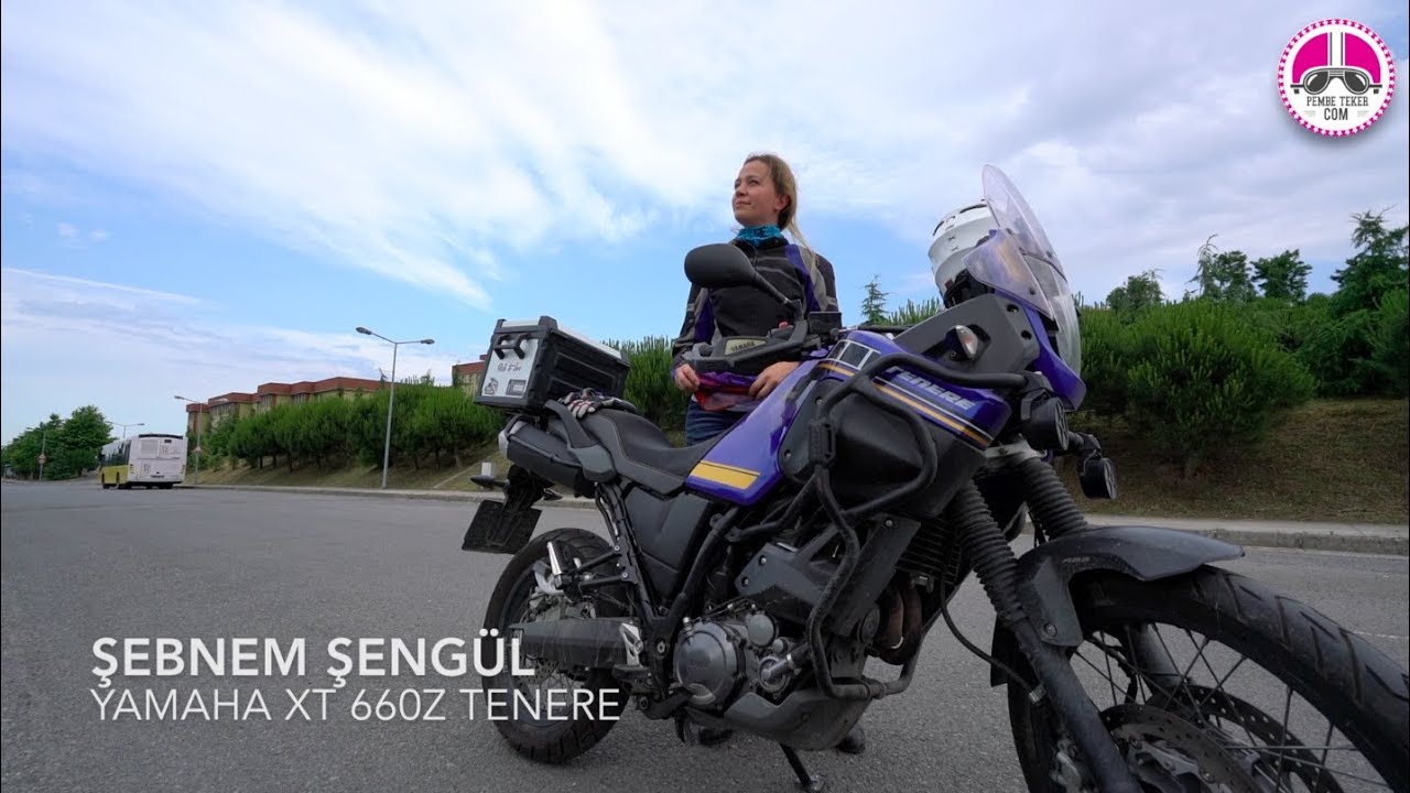 Şebnem Şengül - Benim Motosikletim - Kamera Arkası - Pembe Teker