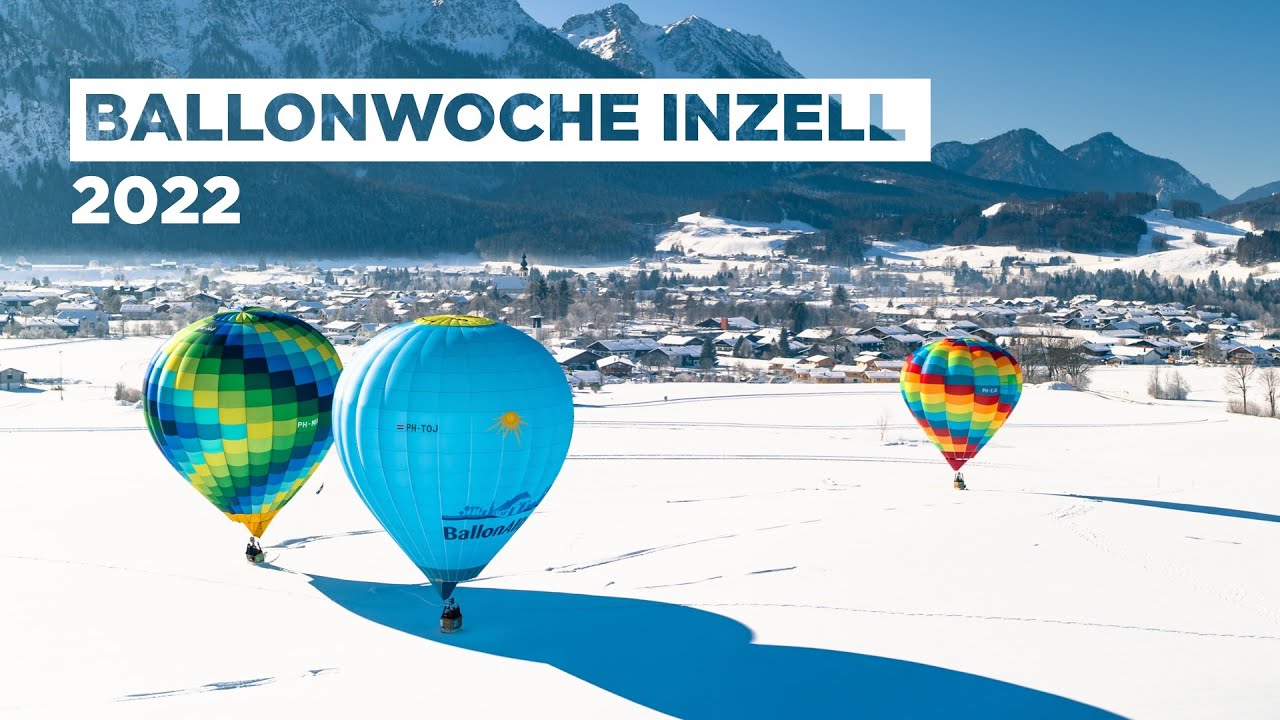 Ballonwoche 2022 in Inzell | DJI Inspire 2 mit Zenmuse X7 u. RED Komodo
