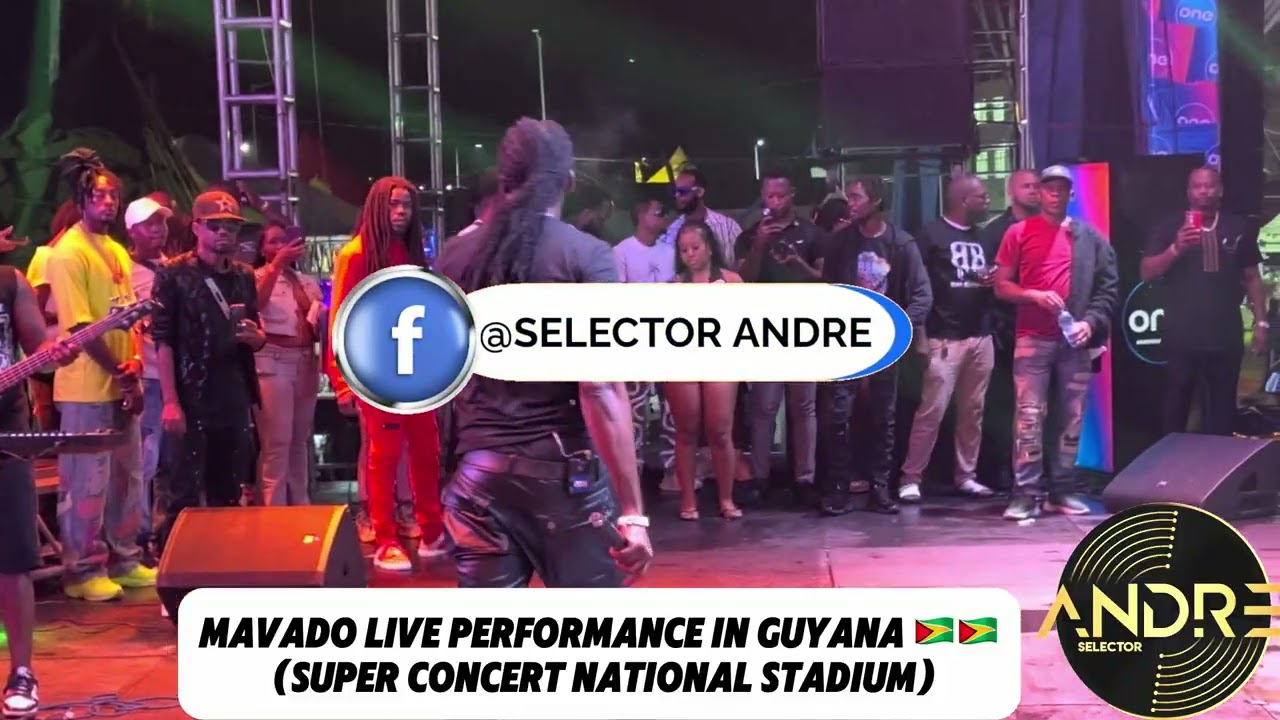 MAVADO FULL LIVE PERFORMANCE IN GUYANA 2024