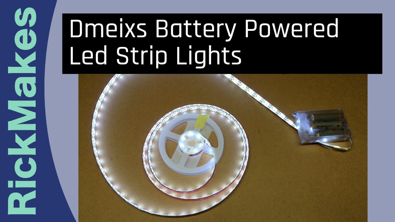 Dmeixs Battery Powered Led Strip Lights