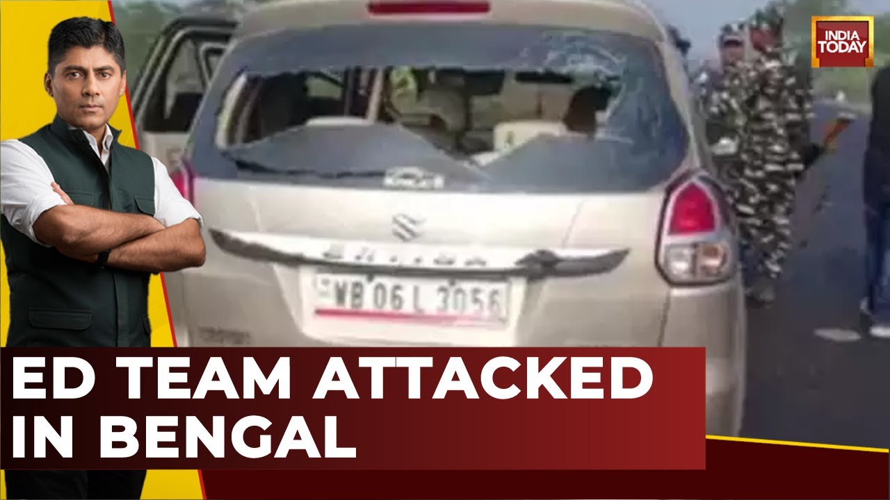 Newstrack With Gaurav Sawant LIVE: ED Team Attacked In Bengal During Raids Linked To Ration Scam