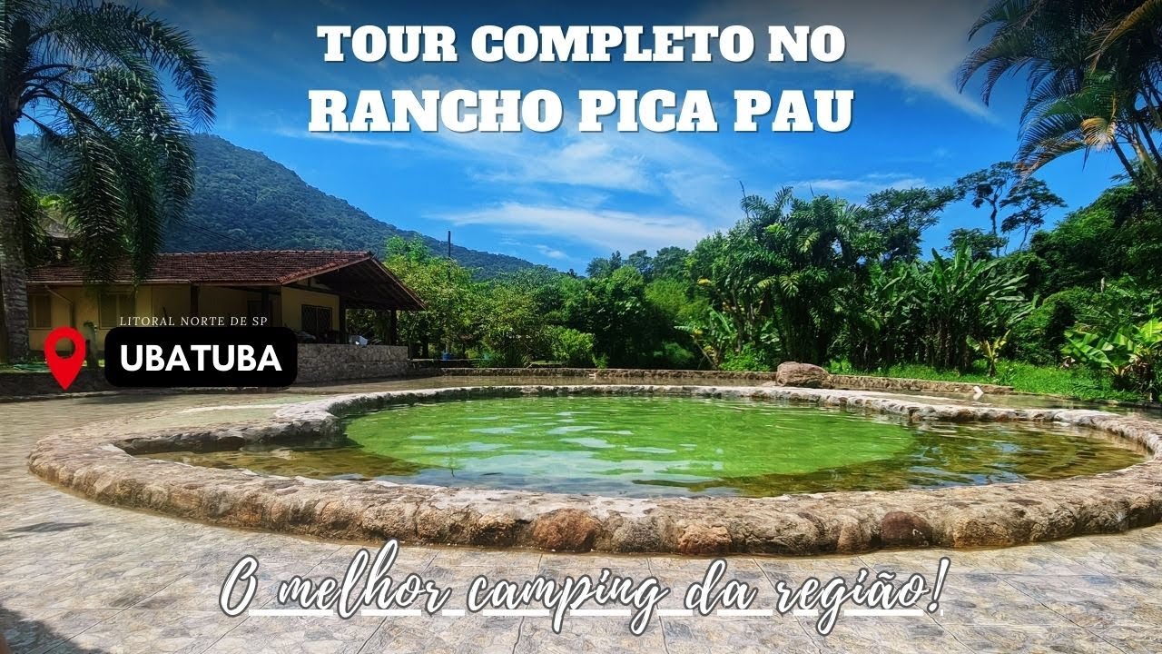 CONHEÇA O MELHOR CAMPING de UBATUBA SP | Paz, tranquilidade e piscinas naturais maravilhosas