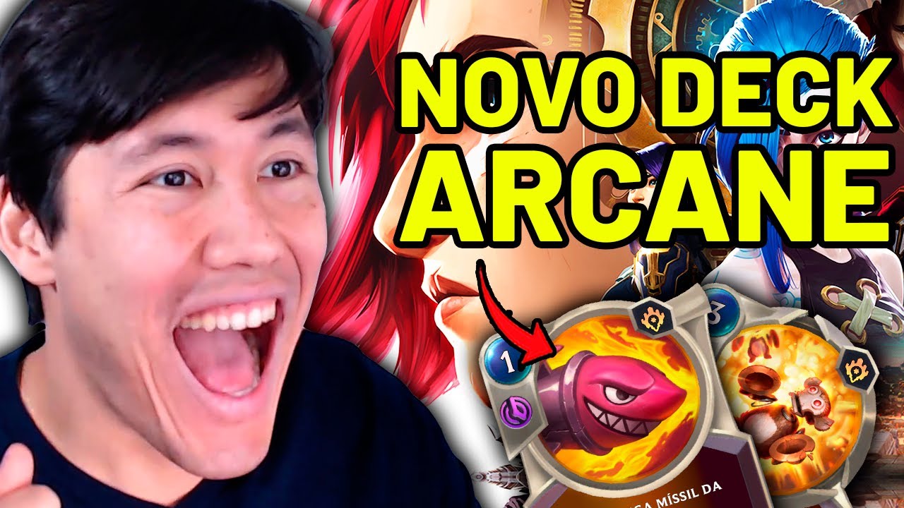 NOV&Iacute;SSIMO ARCANE DECK | JINX & VI  | LEGENDS OF RUNETERRA