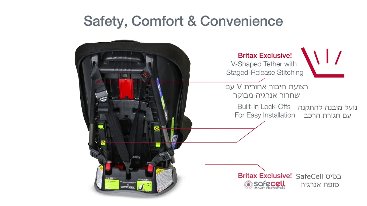 כסא בטיחות ברייטקס אליגנס Britax Allegiance | ברייטקס - Britax