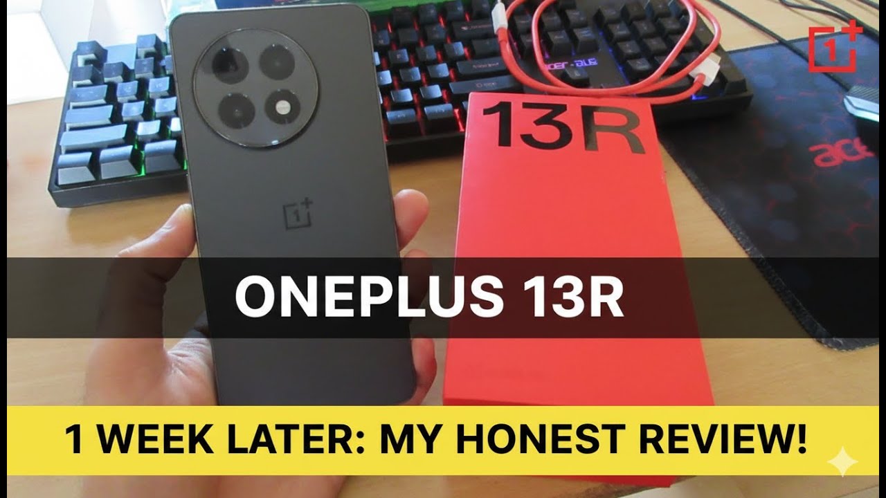 OnePlus 13R Unboxing & 1 Week Later: My Honest Impressions!