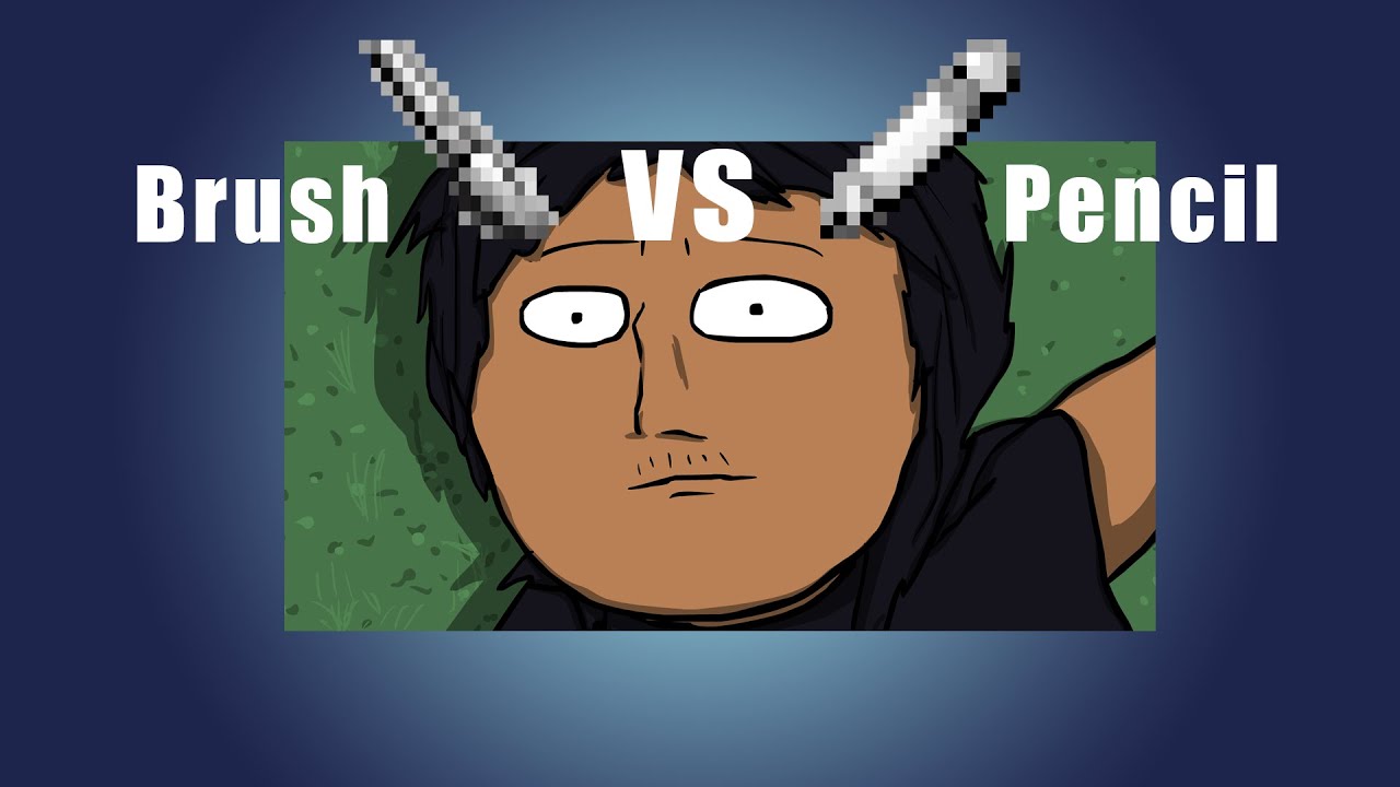 Brush Tool vs Pencil Tool: Flash Shading Methods
