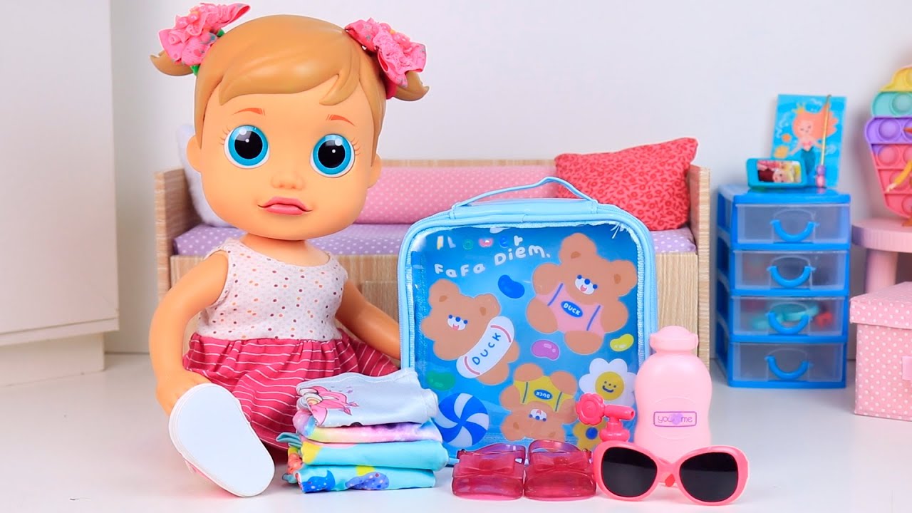 BABY WOW ANALU ARRUMA A MALA DE URSINHO PARA O PASSEIO!