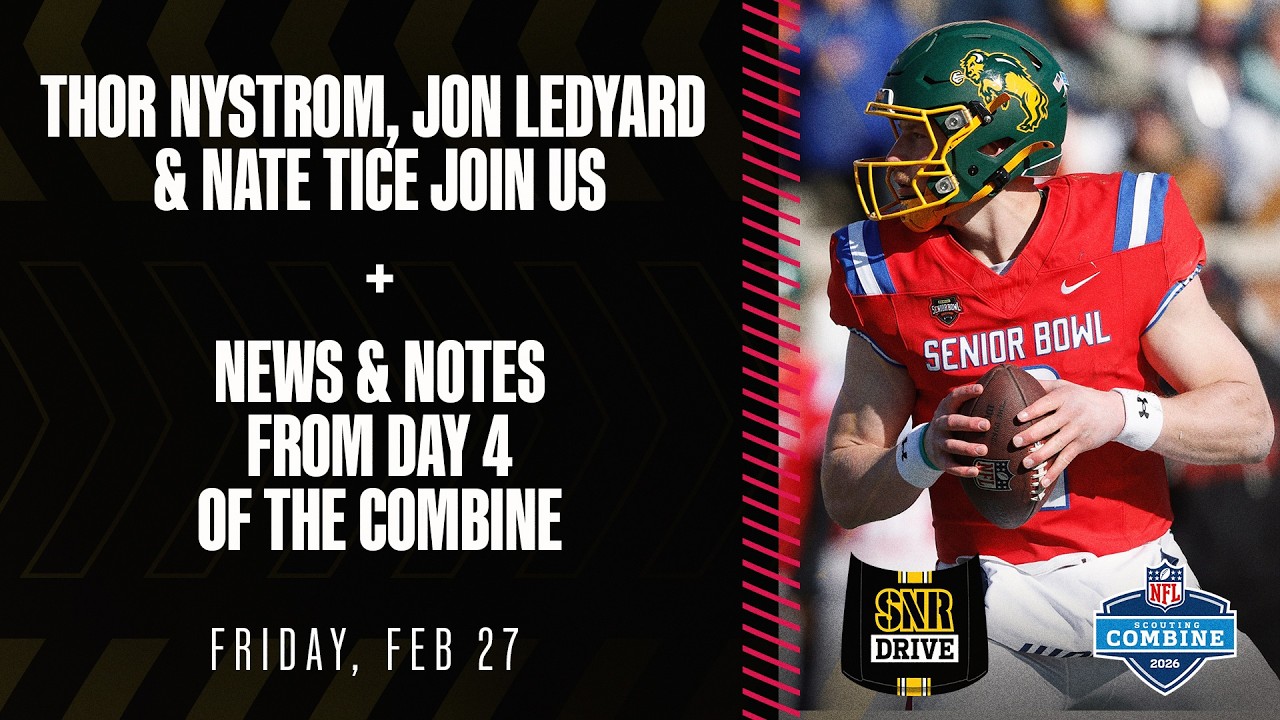 News & Notes from Day 4 of 2026 NFL Combine | SNR Drive (Feb. 27) | Pittsburgh Steelers