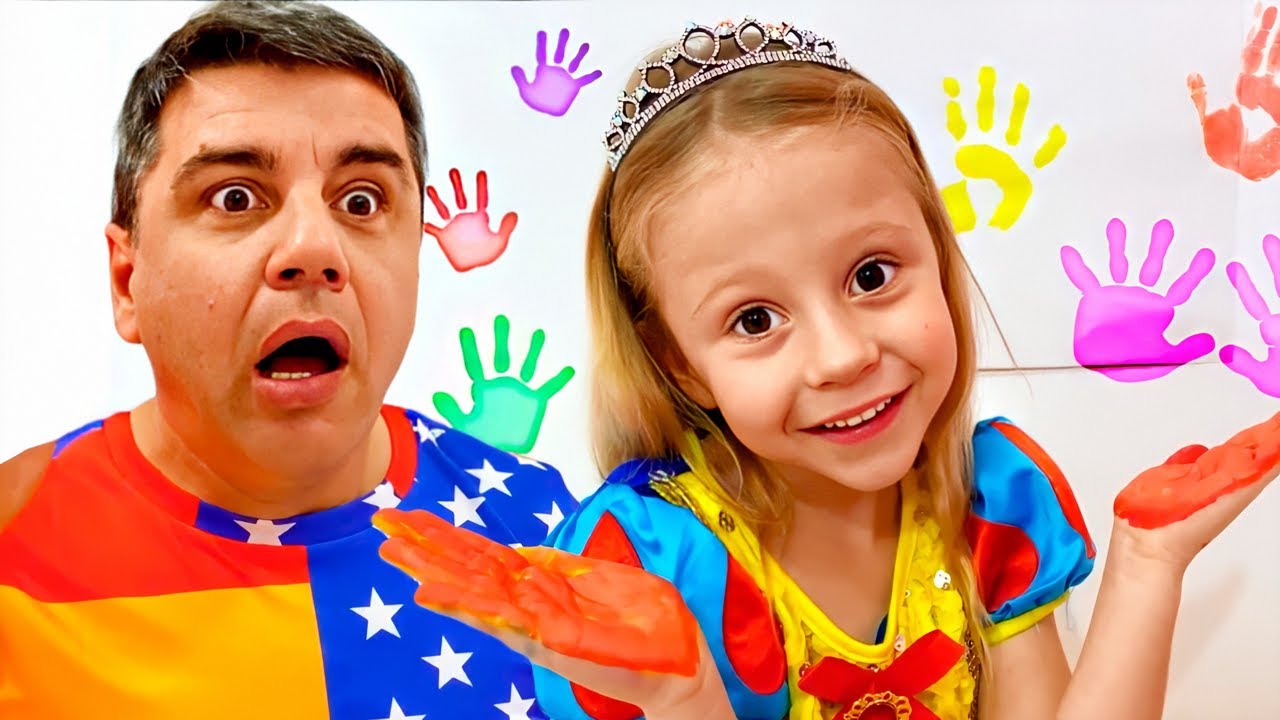 Nastya çocuklar için yeni davranış kuralları ve babadan sürprizler