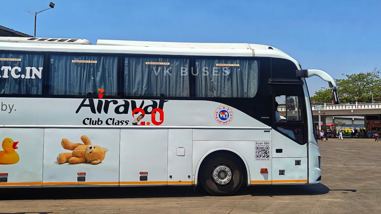 Volvo B8R 9600 bus driving in heavy traffic 🚦⛔ #volvo #volvobus #ksrtc