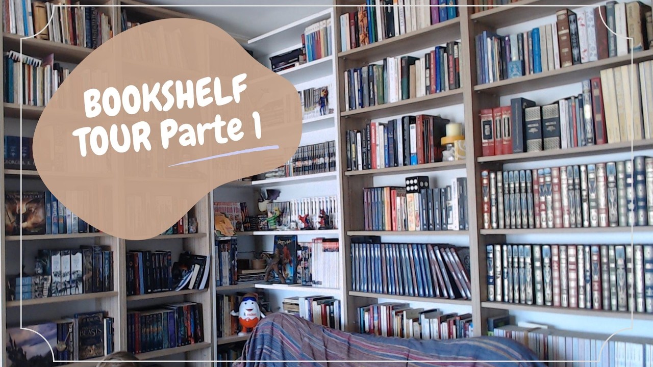 BOOKSHELF TOUR - Parte1