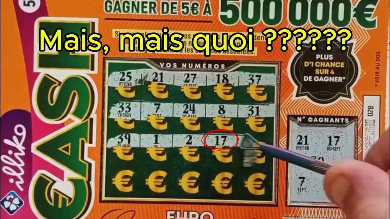 😲🎉Un ticket mémorable !! 😲🎉