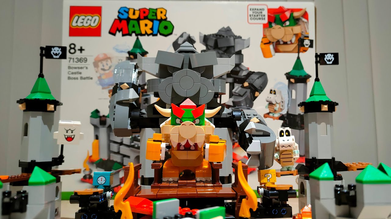 LEGO Super Mario: Bowser's Castle Boss Battle (71369) - Speed Build