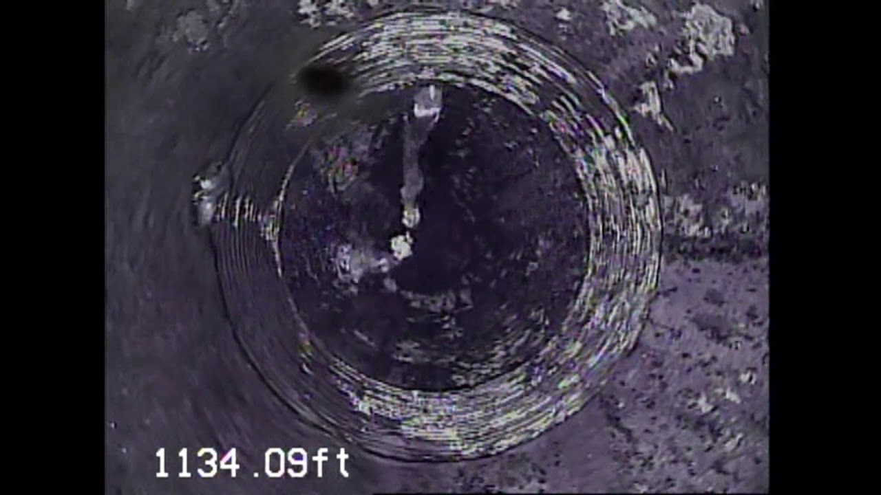 Plugged Perforations In Oil Well - IET Downhole Camera