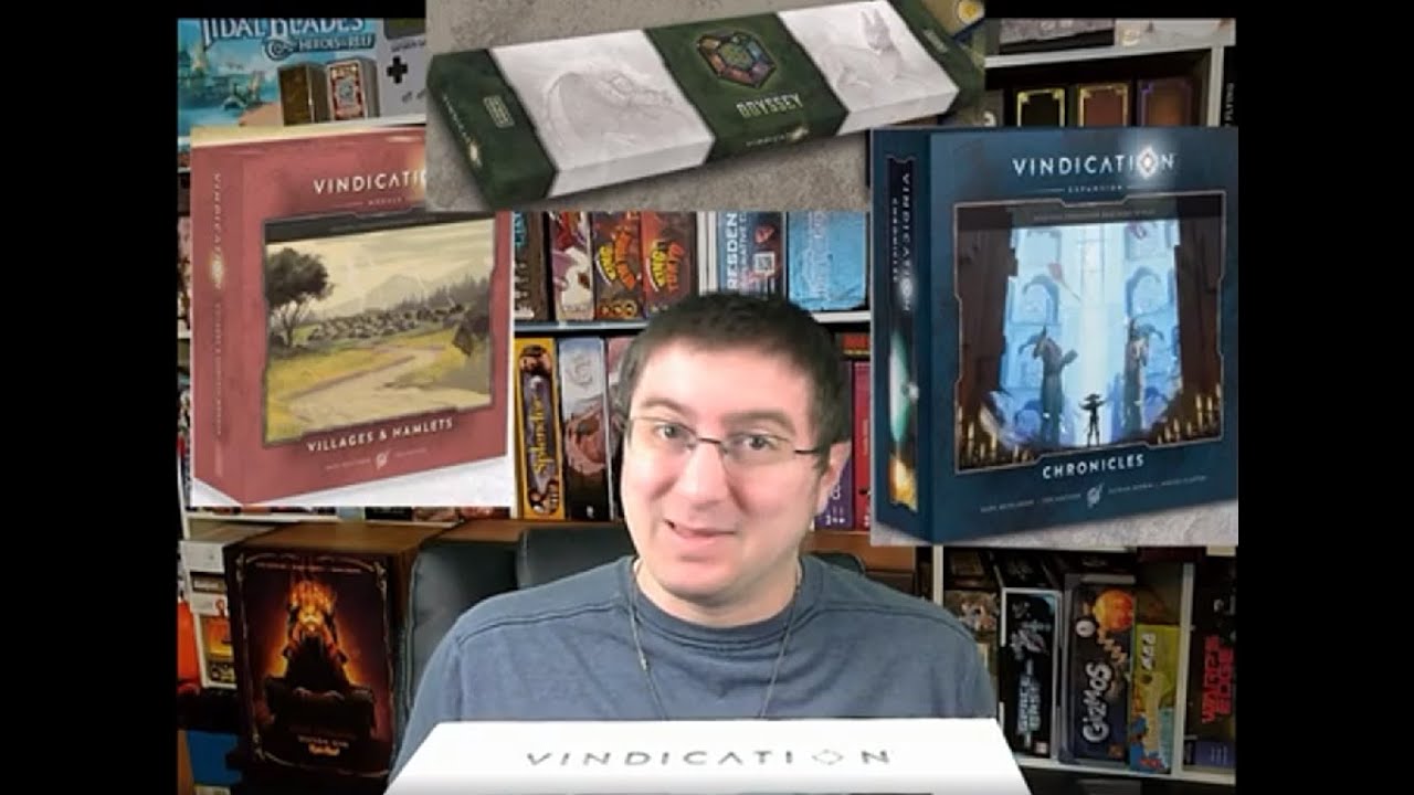 Vindication Board Game Expansions Unboxing