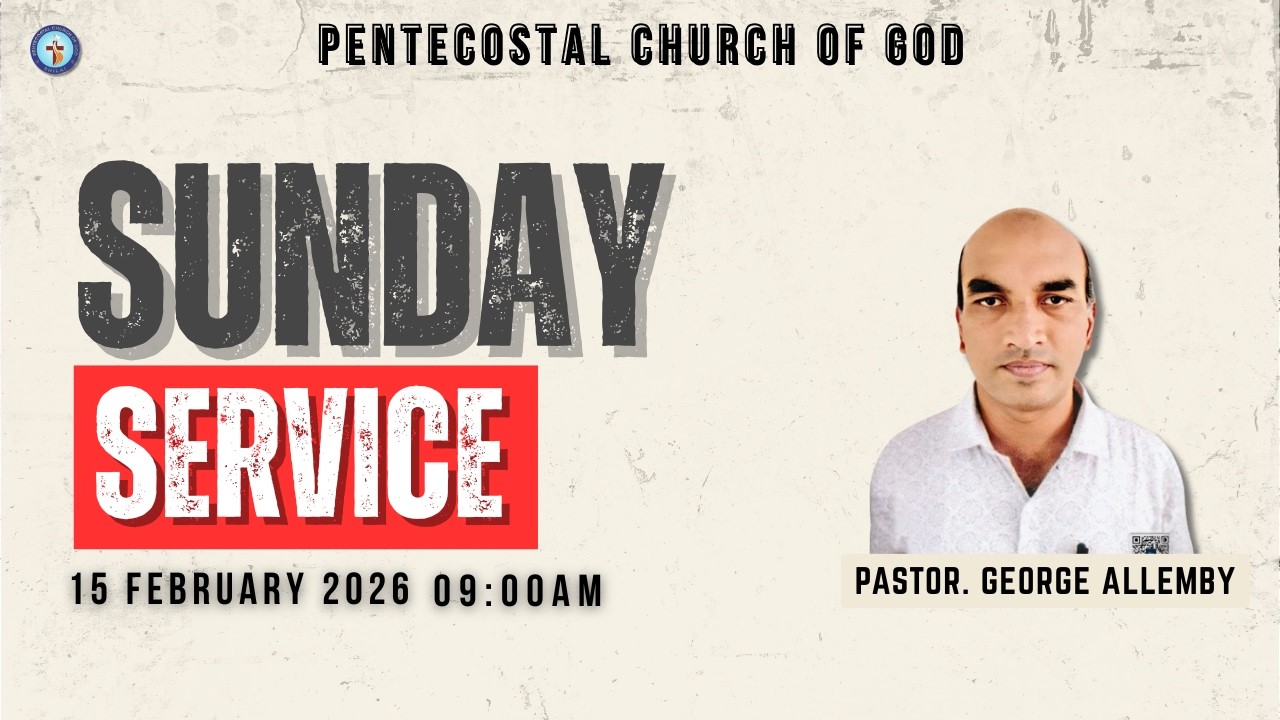PCG BHILAI | SUNDAY SERVICE | 15.02.2026 | PASTOR. GEORGE ALLEMBY