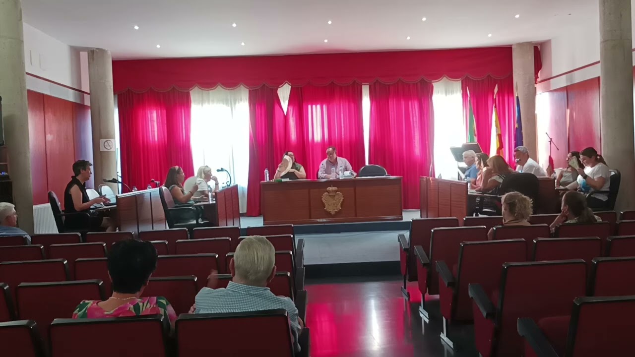 SESIÓN ORDINARIA DEL PLENO DEL AYUNTAMIENTO DE OLIVA DE LA FRONTERA 24/7/24