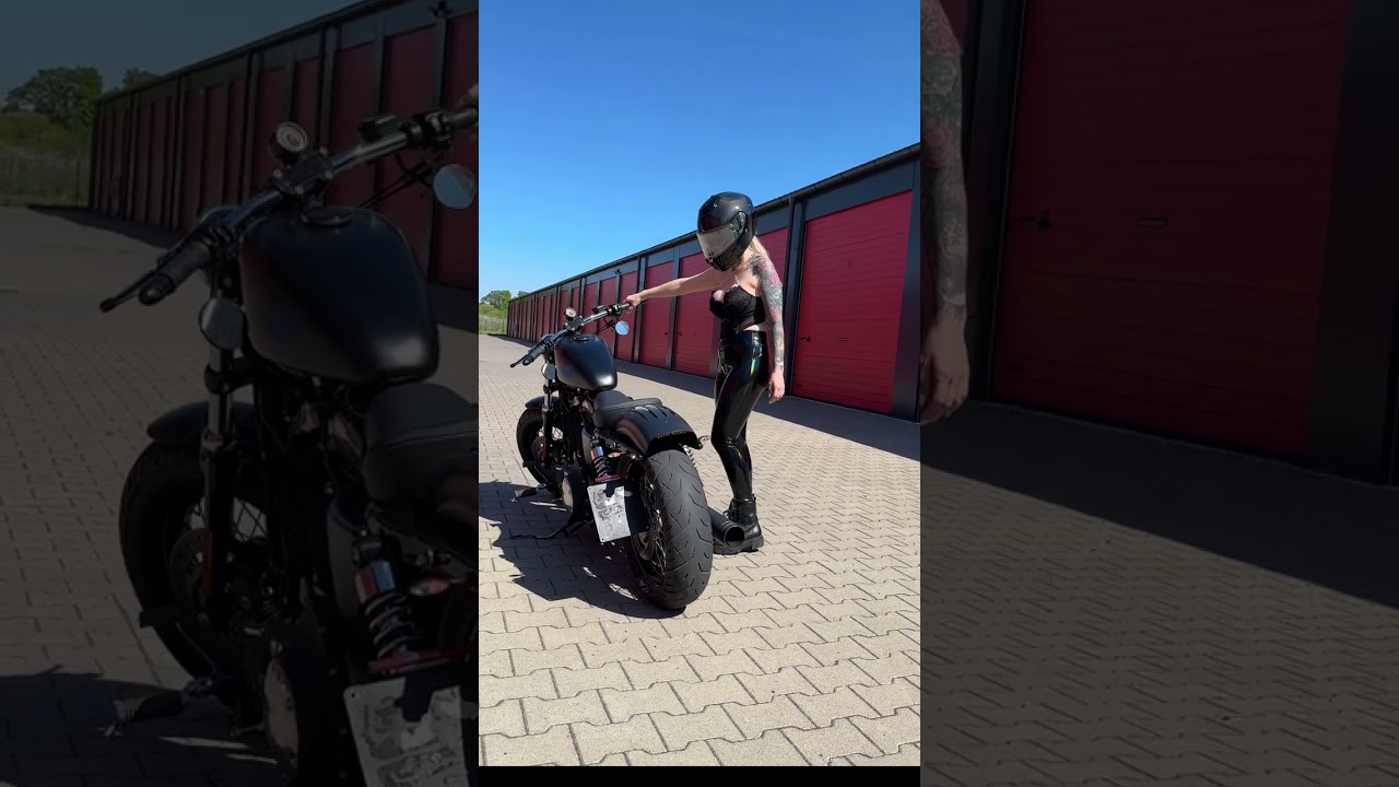 My Harley Davidson Sportster 48 with Jekill&Hyde Exhaust / Pure raw sound