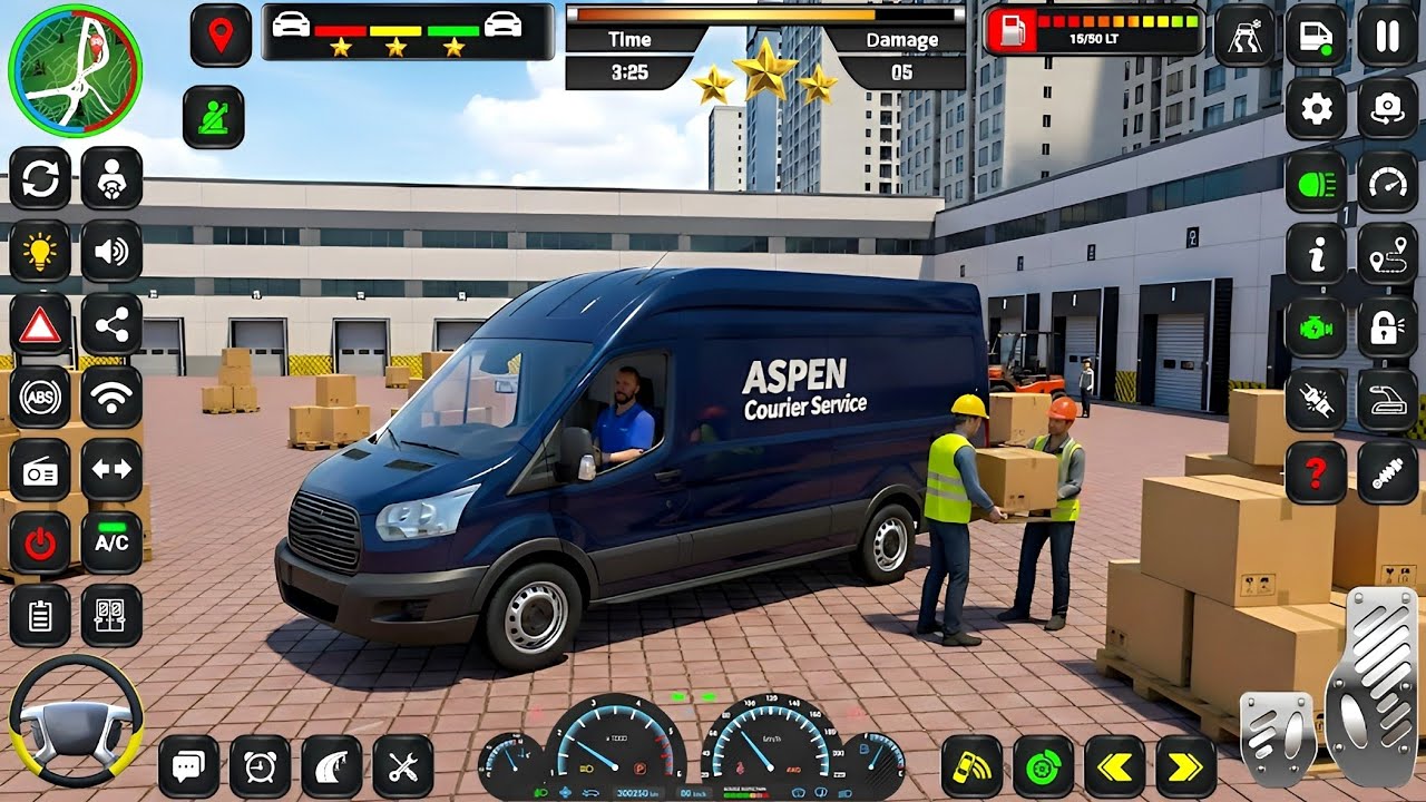 City Van Simulator – Android Gameplay (Part 1)