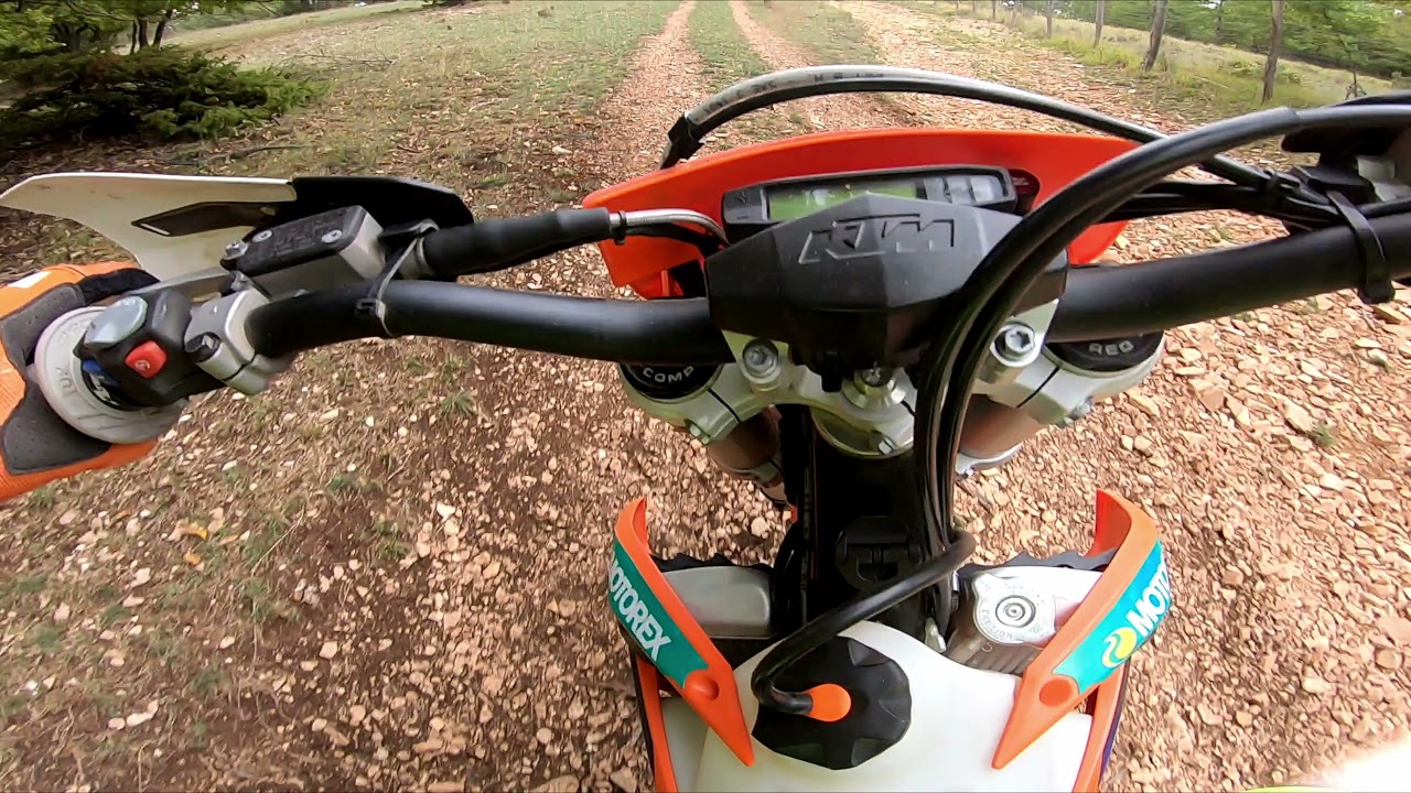KTM EXC 300 TPI 2018 - POV ENDURO FULL GAS !