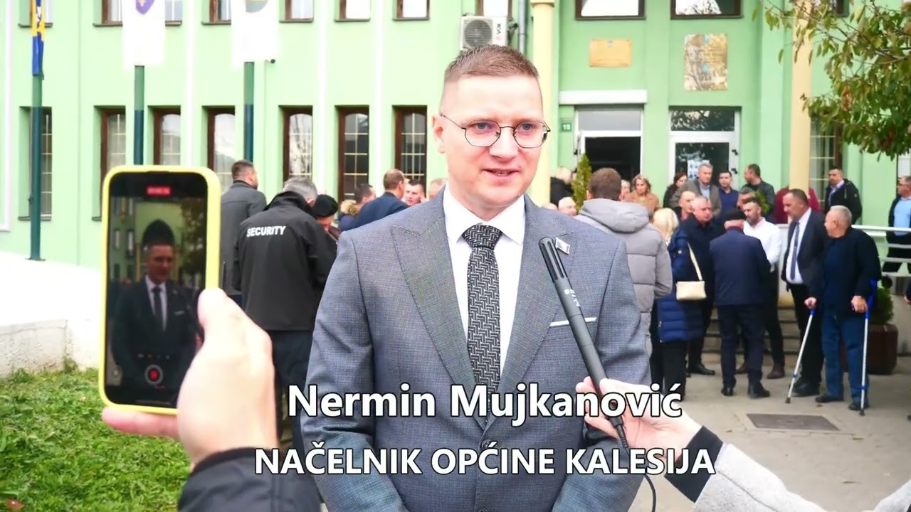 Nermin Mujkanović preuzeo dužnost načelnika Općine Kalesija