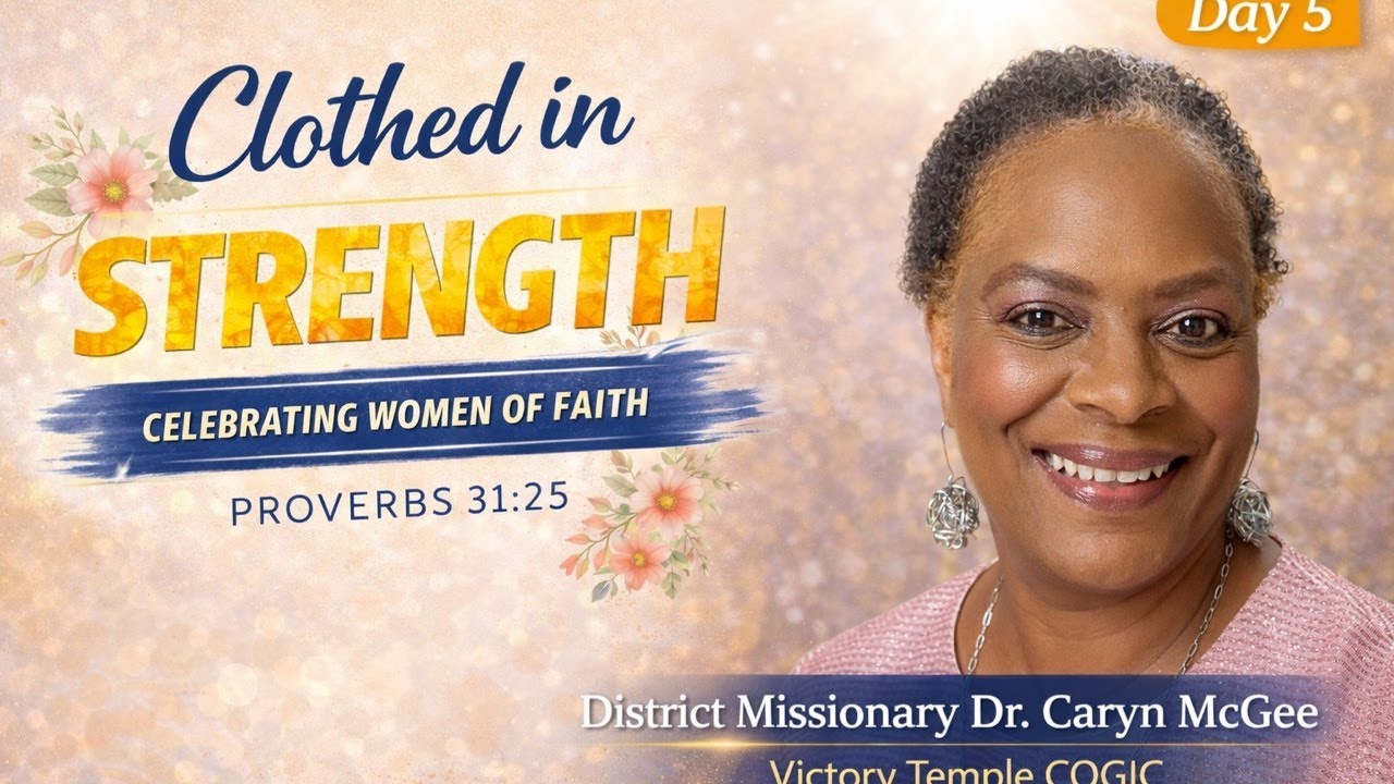 Clothed In Strength | Proverb 31:25 | Dr. Caryn L. McGee | Living By Faith | Morning Devotion
