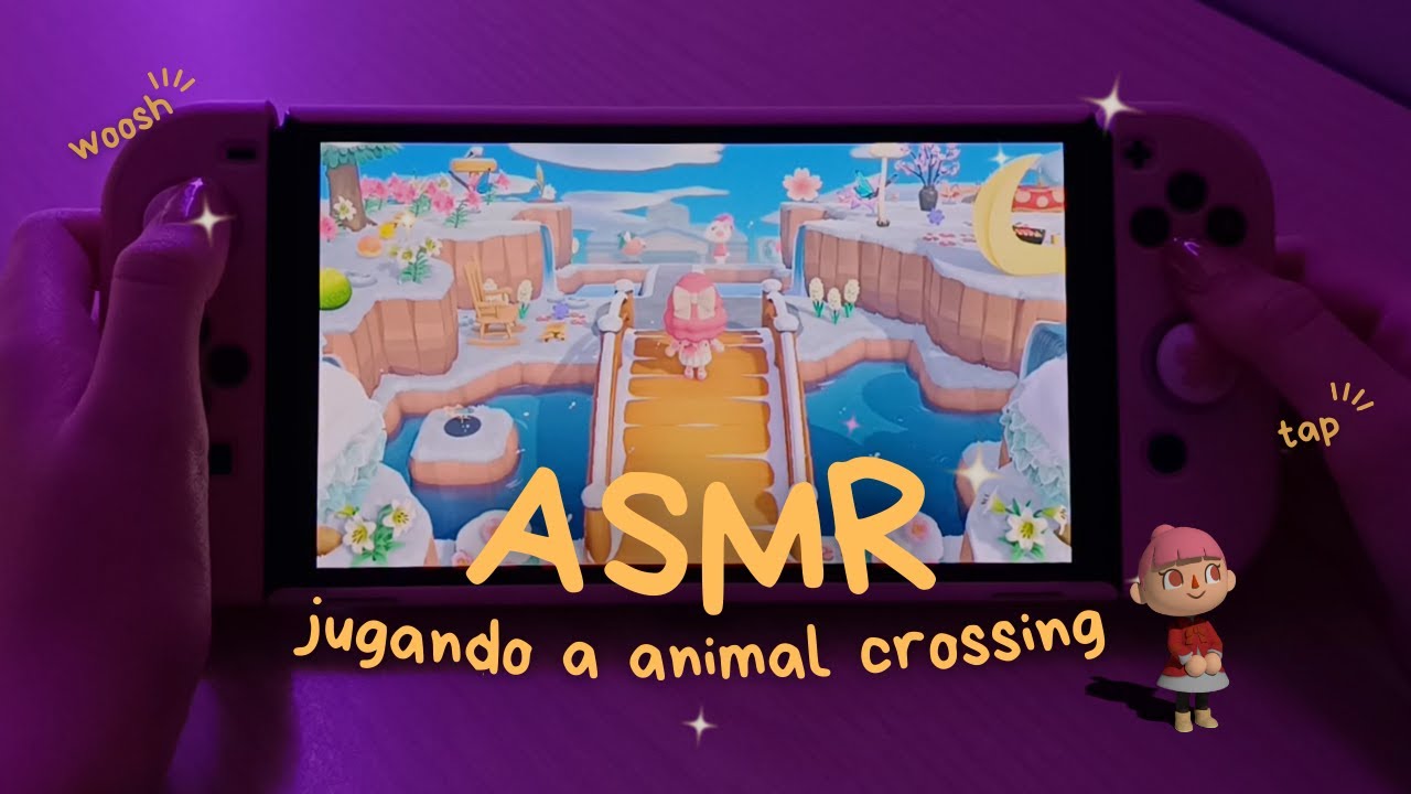 ASMR ✧ RAMBLING sobre actualizaciones del canal y ANIMAL CROSSING: NEW HORIZONS 🌳⭐