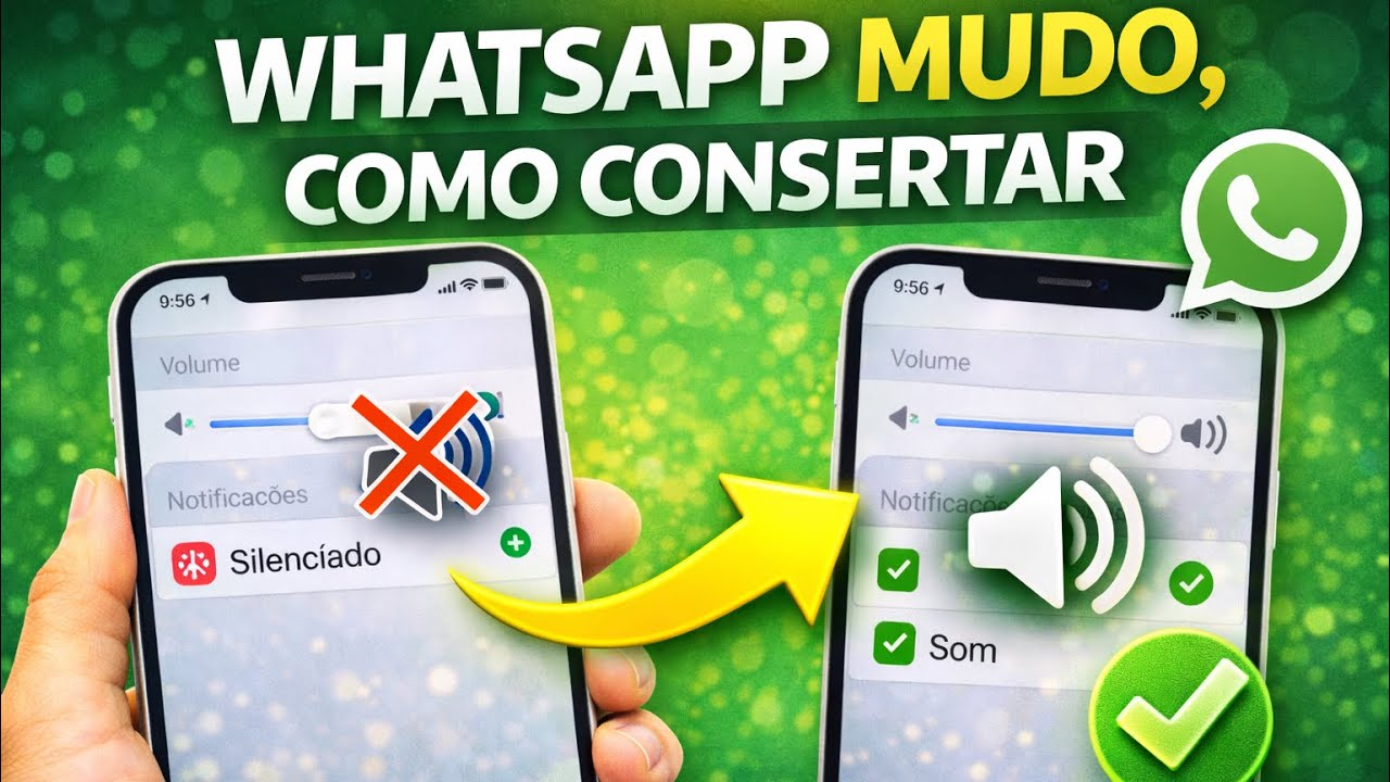 WhatsApp MUDO como consertar