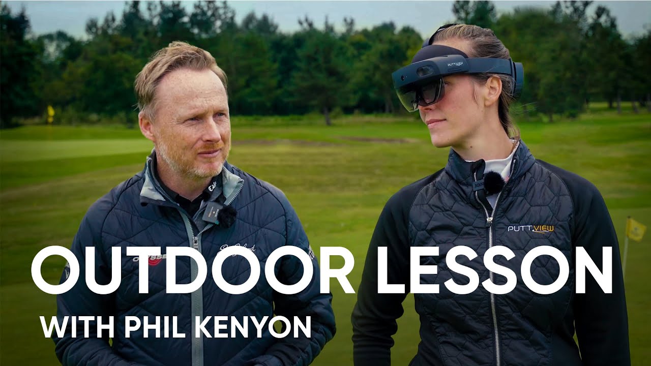 PuttView X | First ever putting lesson with Phil Kenyon