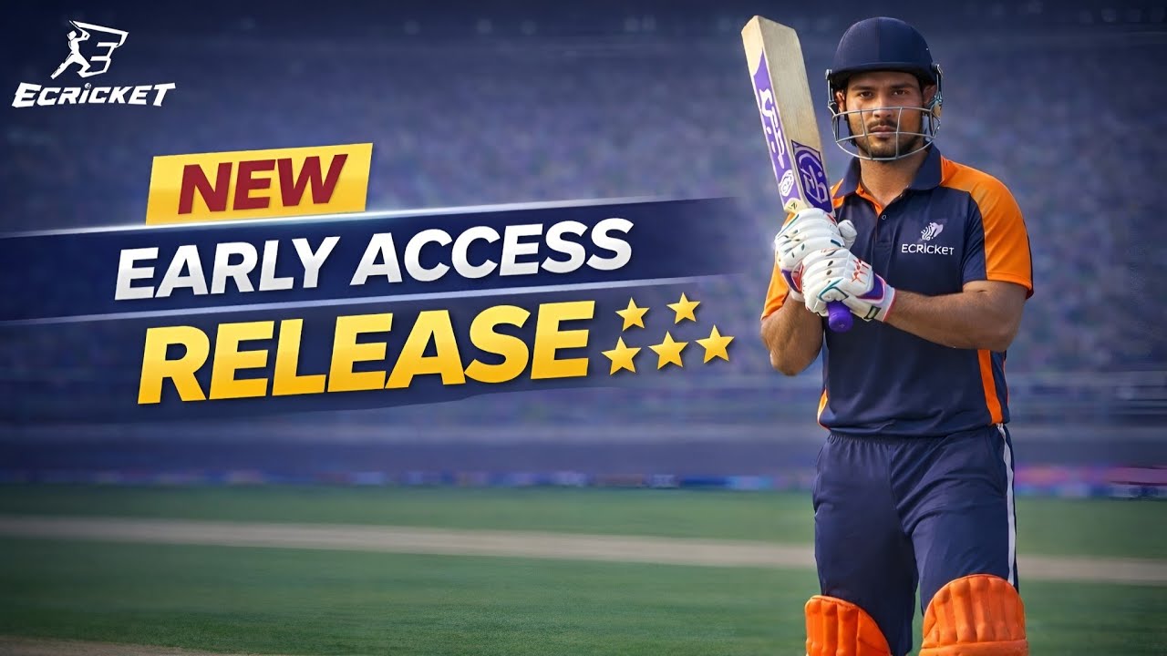 E CRICKET EARLY ACCESS 😱 | OFFICIAL UPDATE🔥
