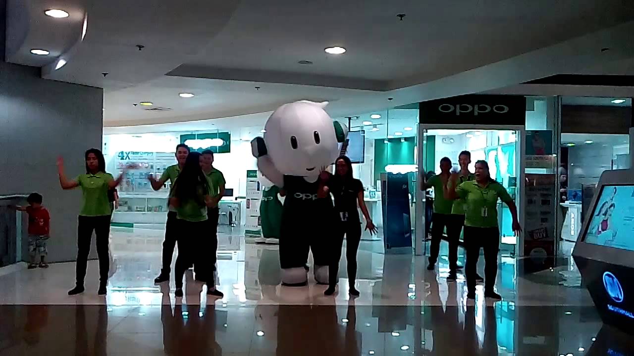 Oppo's Ollie dances to promote brand @ SM Southmall [2015.03.08]
