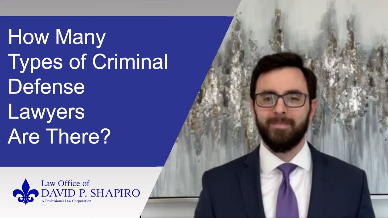 What Does A Criminal Defense Lawyer Do?