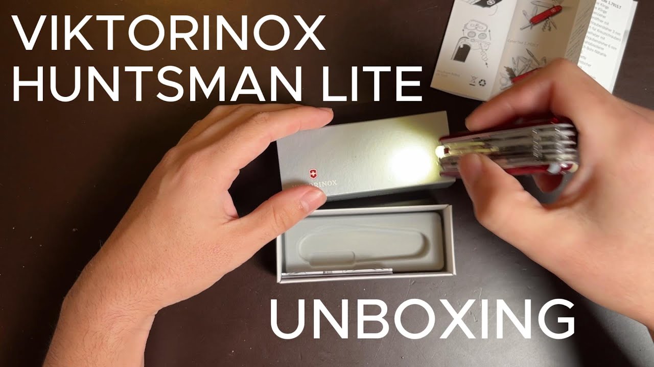 Victorinox Huntsman Lite Unboxing – The Smartest SAK for EDC?