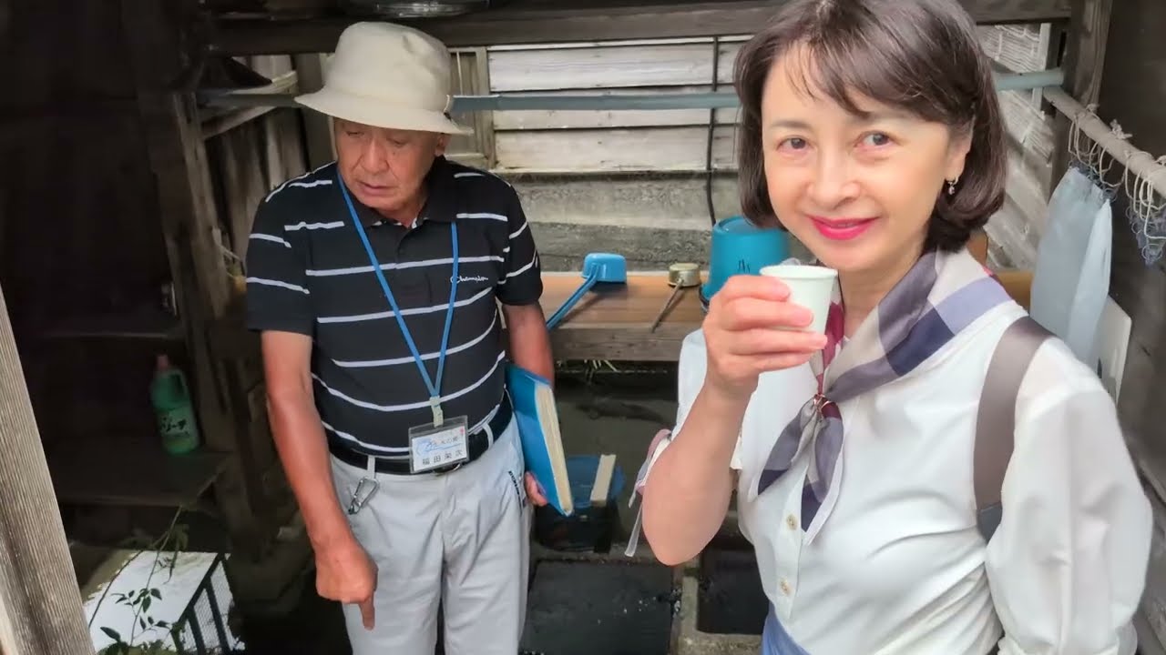 Harie, Shiga (滋賀県高島市針江) - Harie Shozu-no-sato (針江生水の郷) "Kabata" (川端) tour 2025 Sep. 24