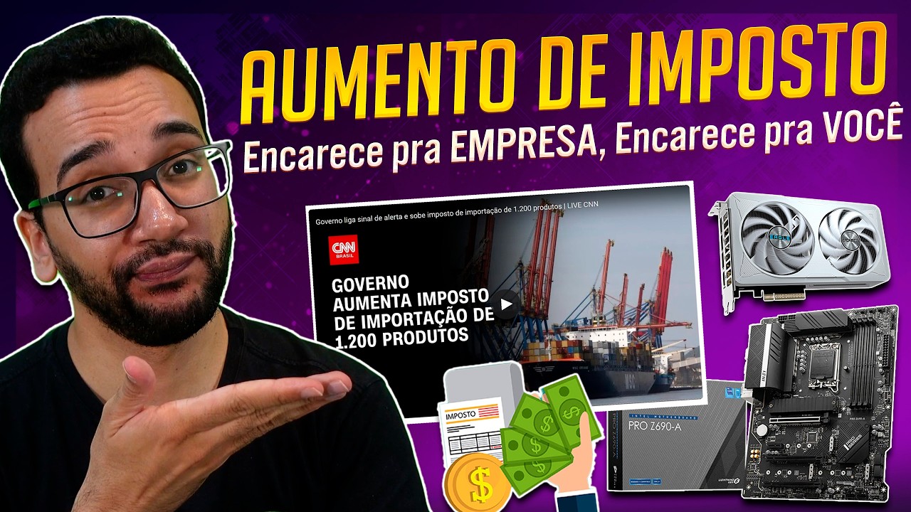 GECEX 852 e AUMENTO de IMPOSTO em 1200 Produtos! Placas-Mãe e Smartphones AFETADOS!
