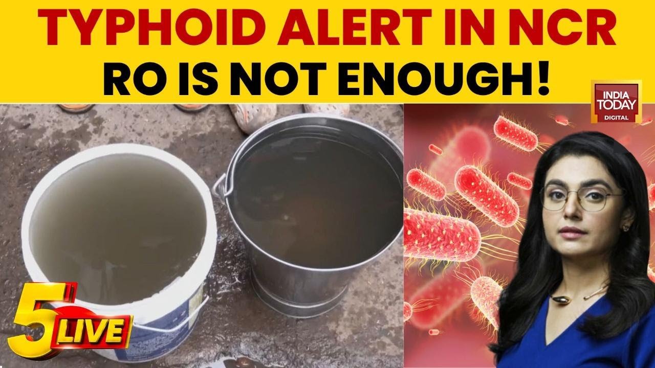 Typhoid Cases Rise in Urban India | RO Water Not Enough, Food a Hidden Risk | Toxic Water Crisis