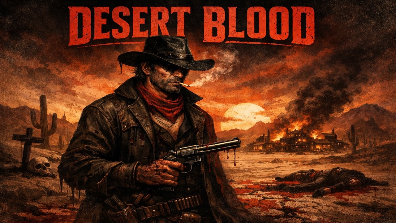 DESERT BLOOD - Dark Outlaw Country | Cinematic Western Music