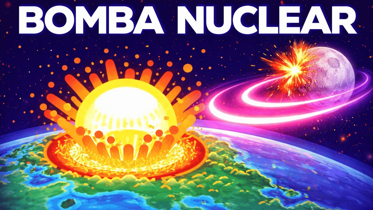 E Se Todas as Bombas Nucleares Explodissem… Isso Chegaria Até a Lua?